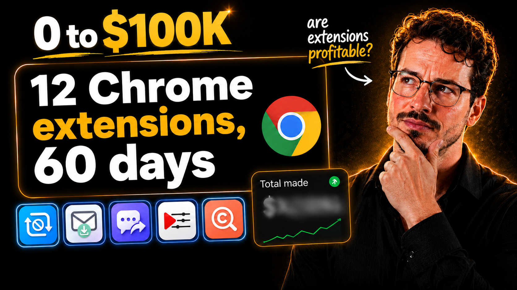 Cover image for 12 Chrome Extensions Deployed Within 2 Months (Not AI Slop). All Data + My First Financially Successful Extension