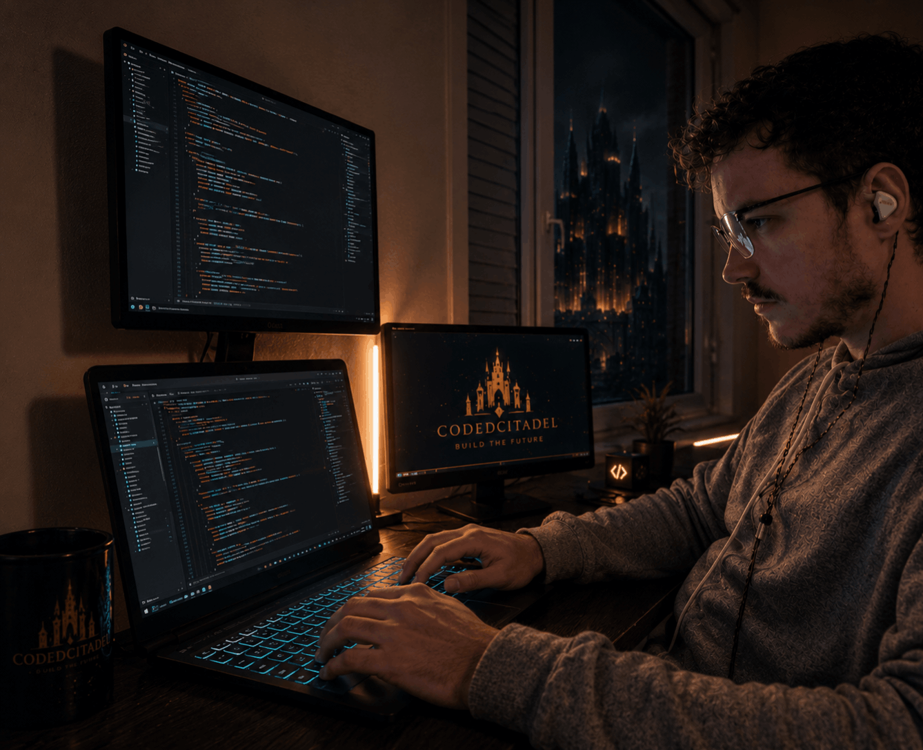 Diego — Coded Citadel founder on the $100K journey
